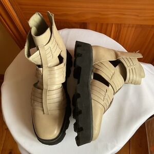 Free People Hydra Huarache Lu Boots Size 8.5 /39